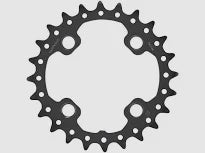 Shimano Deore FC-M617 24T AZ Chainring 10Spd