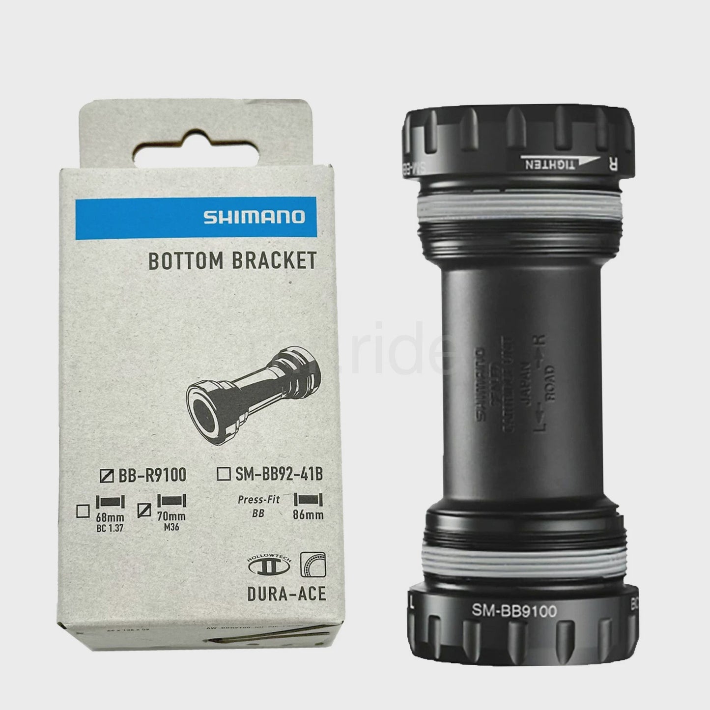 Shimano Bottom Bracket Dura Ace R9100 R&L Adaptor Italian