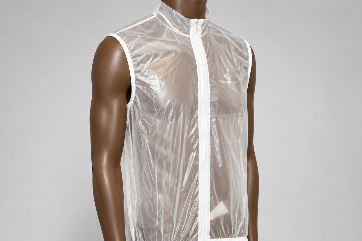 Crankit Rain Jacket Gilet Short Sleeve