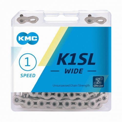 KMC Chain 1Spd 1/2 x1/8 Single Speed Wide