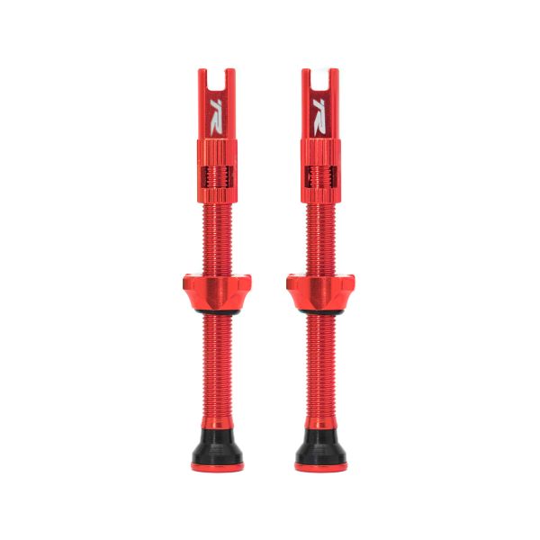 Ryder RVC Tubeless Valve Set 60mm Alu Red