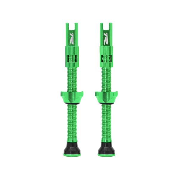 Ryder RVC Tubeless Valve Set 60mm Alu Green