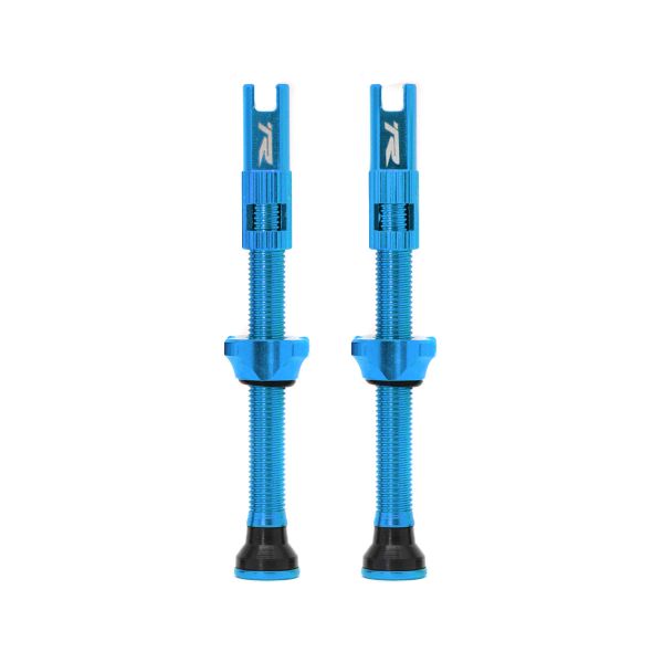 Ryder RVC Tubeless Valve Set 60mm Alu Blue