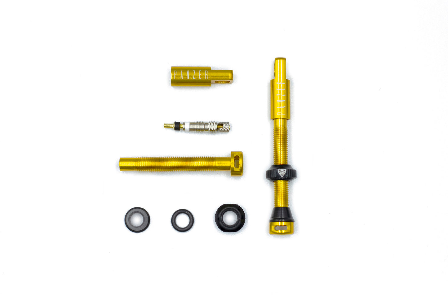 Panzer Tubeless Valve 48mm Gold