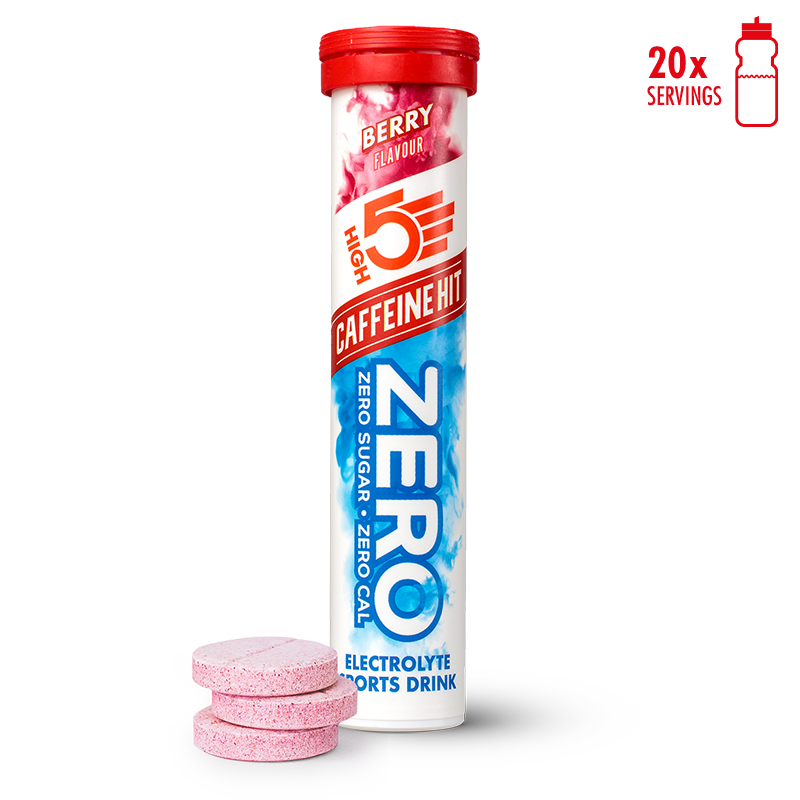High 5 Energy Tabs Zero Caff Hit Berry