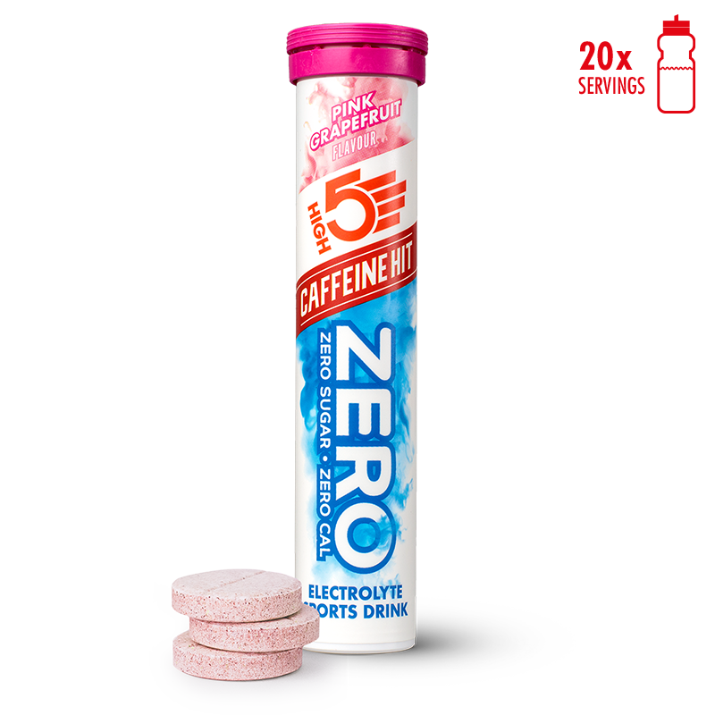 High 5 Energy Tabs Zero Caff Hit Pink Grapefruit