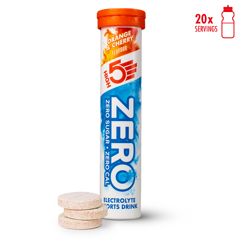 High 5 Energy Tabs Zero Orange Cherry