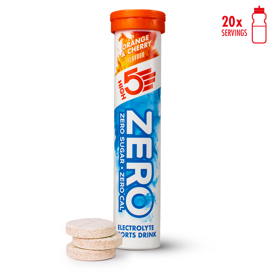 High 5 Energy Tabs Zero Orange Cherry