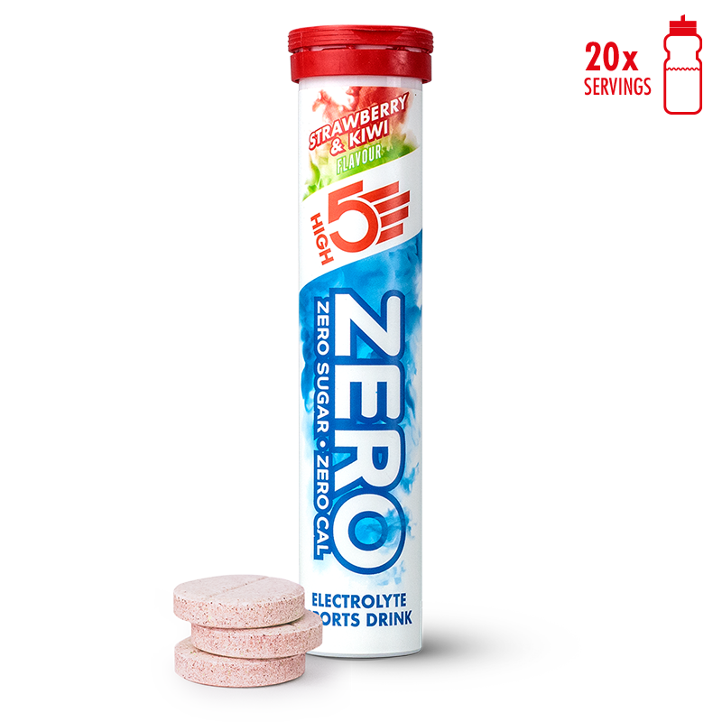 High 5 Energy Tabs Zero-Strawberry and Kiwi