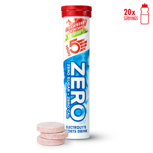 High 5 Energy Tabs Zero-Strawberry and Kiwi