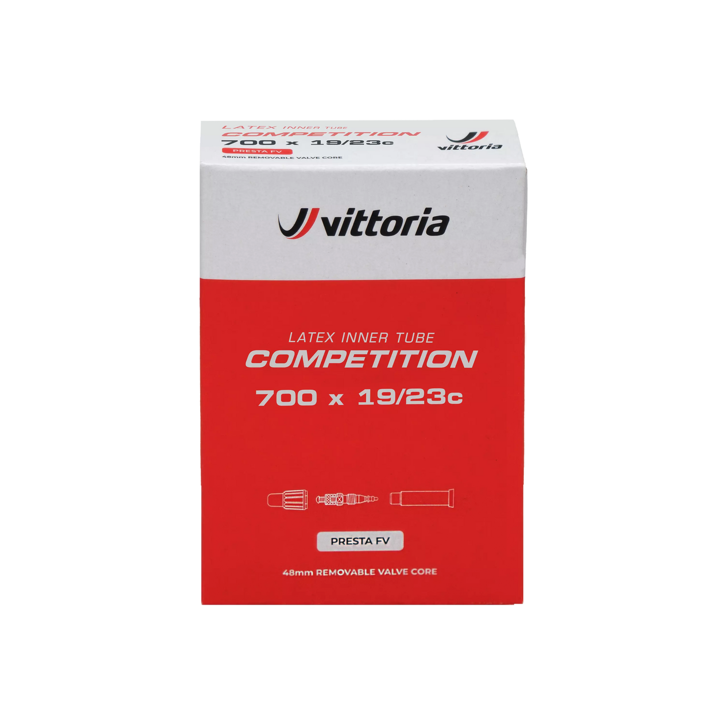 Vittoria Tube 700 x25/28 48mm RVC Competition Latex