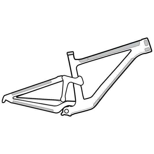 Lizard Skin Frame Kit Clear CBPDS5000