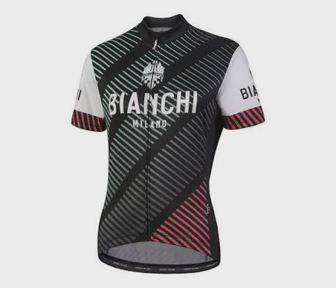 Bianchi Shirt Atella Black Celeste Ladies XLG