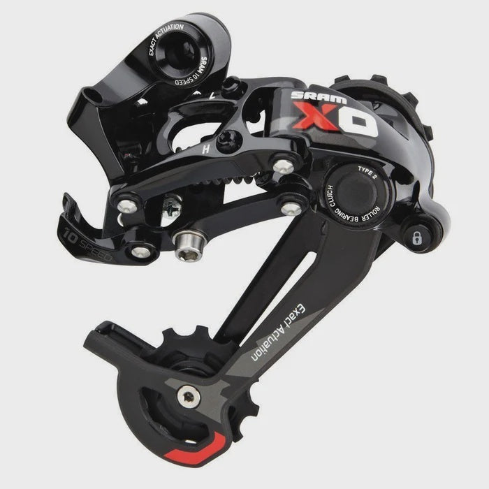 Sram Derailleur Rear 10 Spd XO Red Short Cage