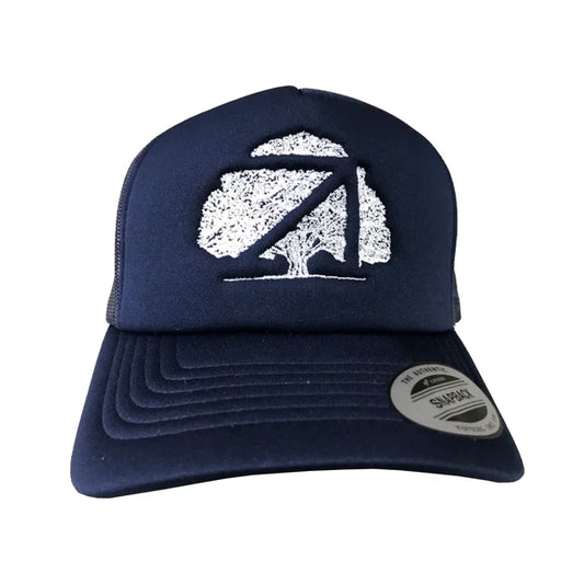 Okes Cap Trucker Foam Navy White Tree less 25%