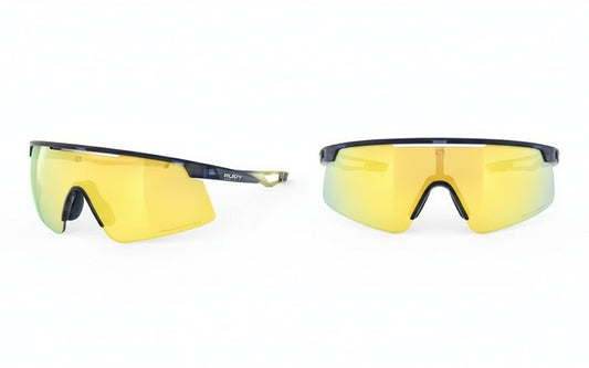 Rudy Project Turbolence  W/O acc /Yellow Crystal Blue Avio/Apple Green
