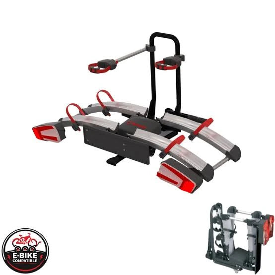 Burquip Pinnacle Range Silver Tow Ball Rack