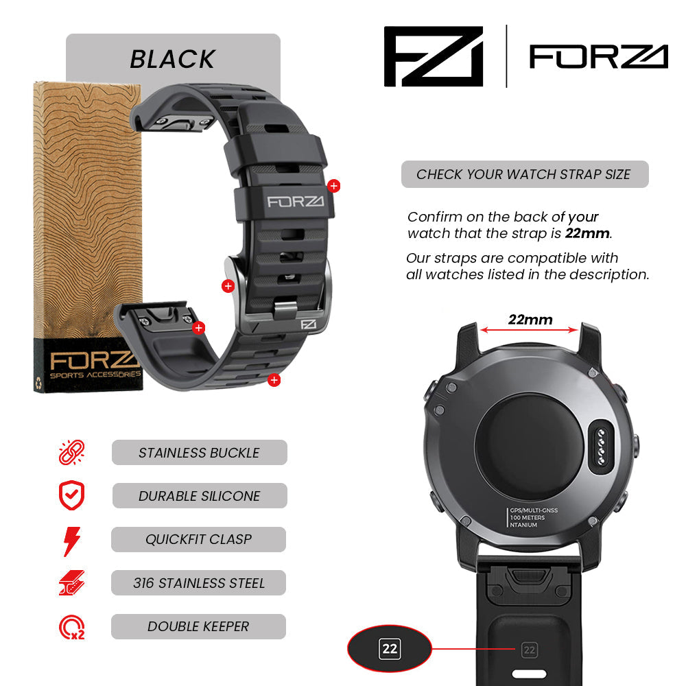 Forza Strap Garmin Fenix QR Rugged