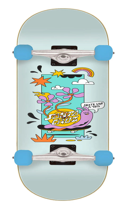 Santa Cruz S Complete Skate Like A Girl  Full 8.00IN