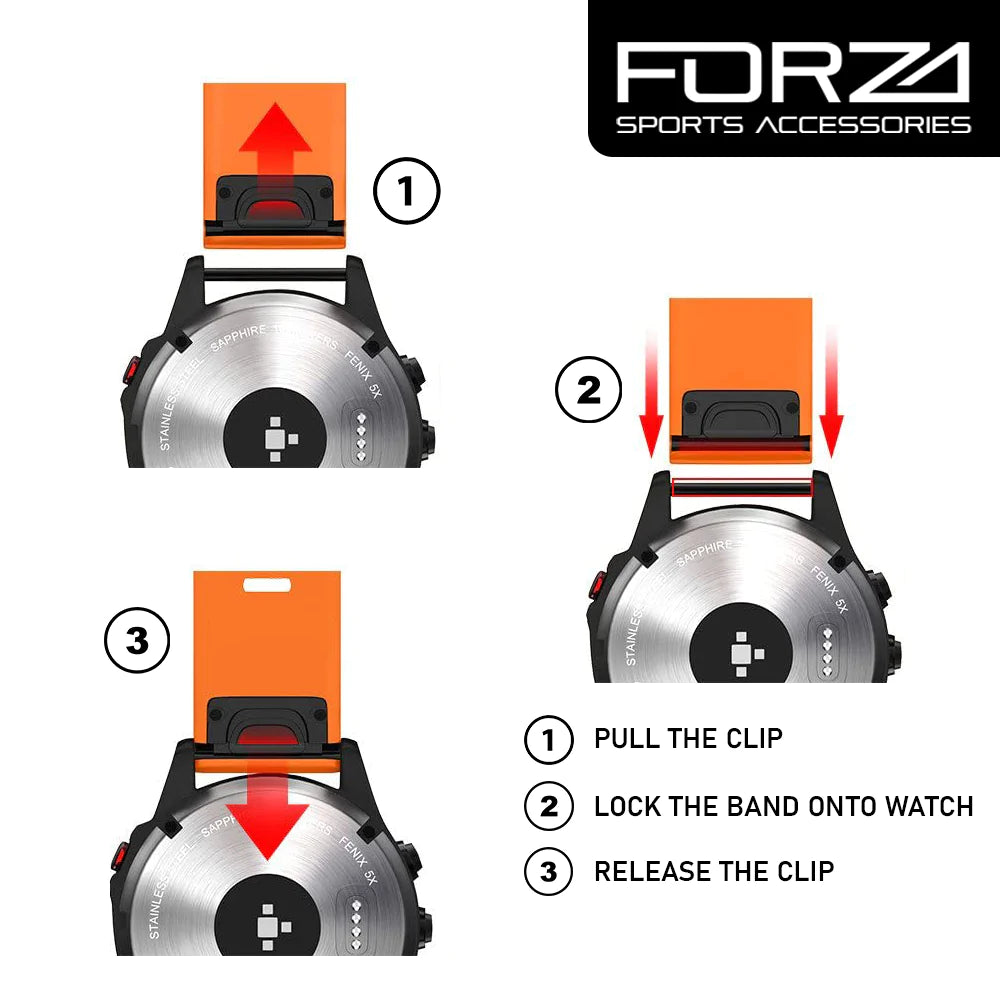 Forza Strap Garmin Fenix Q/R