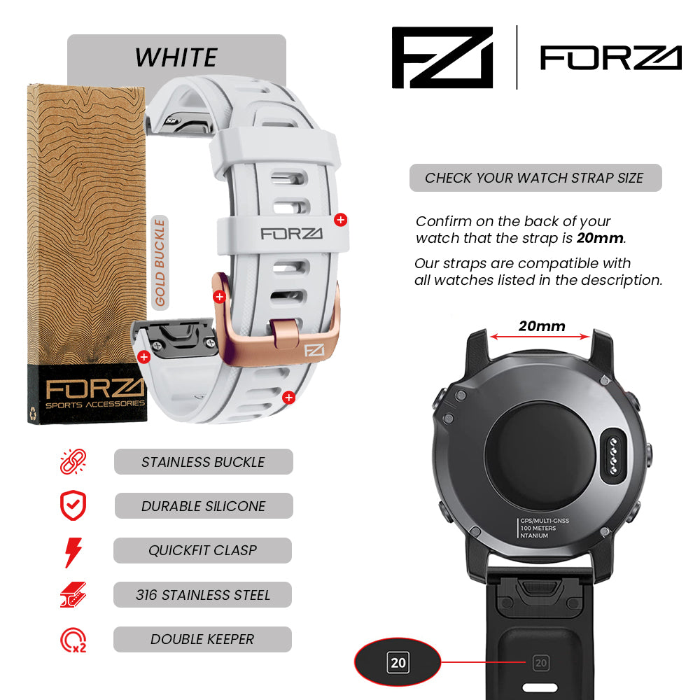 Forza Strap Garmin Fenix 7S/6S Pro