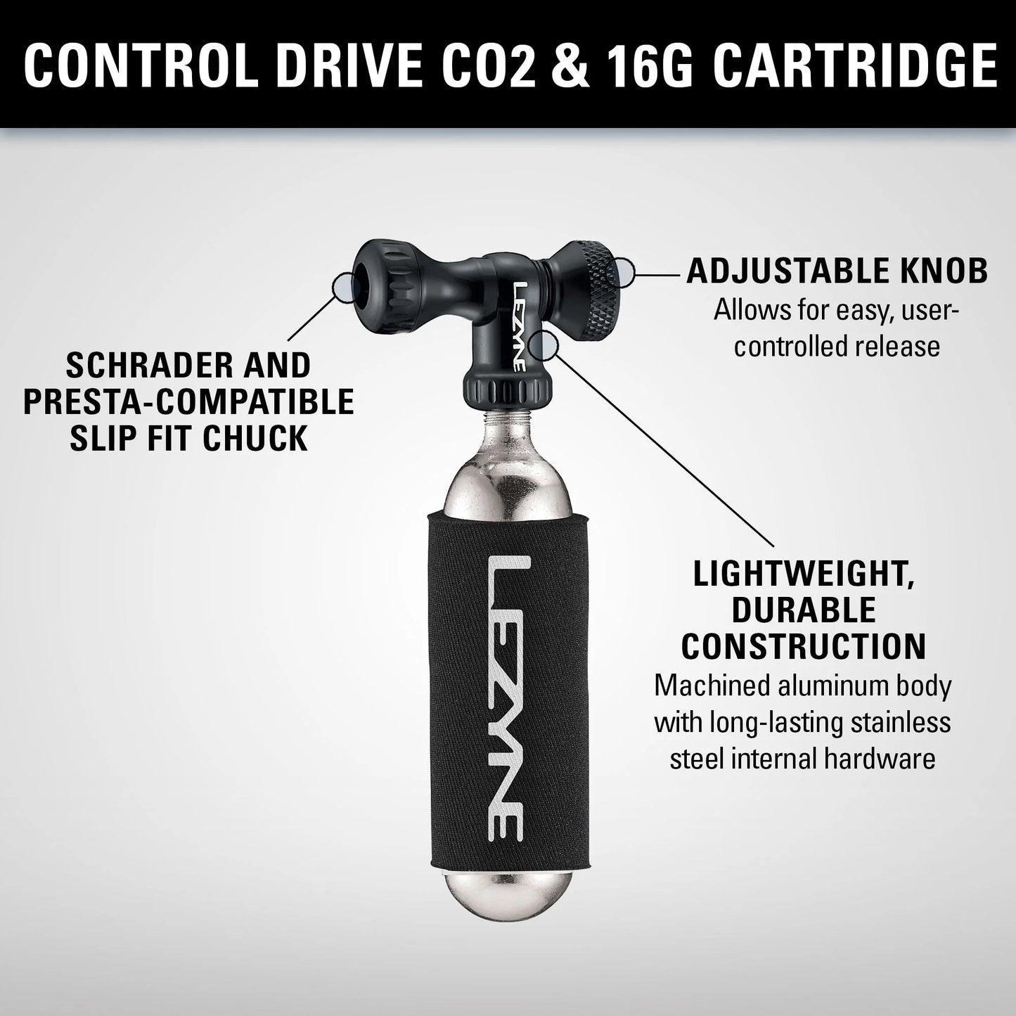 Lezyne Pump C02 Control