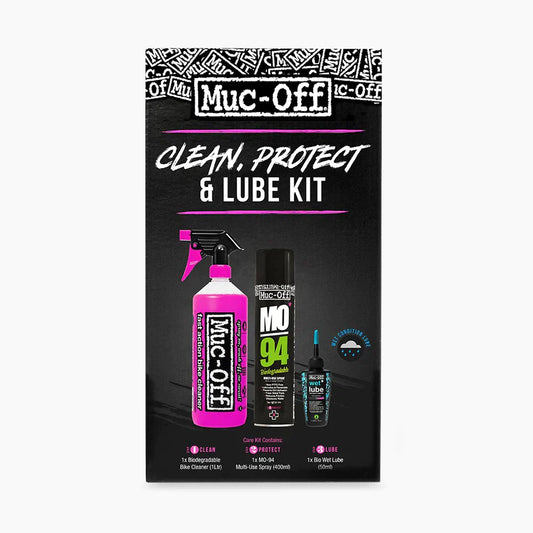 Muc Off Wash Protect & Wet Lube Kit