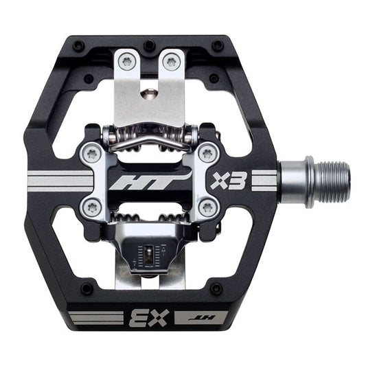 HT Pedals X3 Stealth  Black Crmo