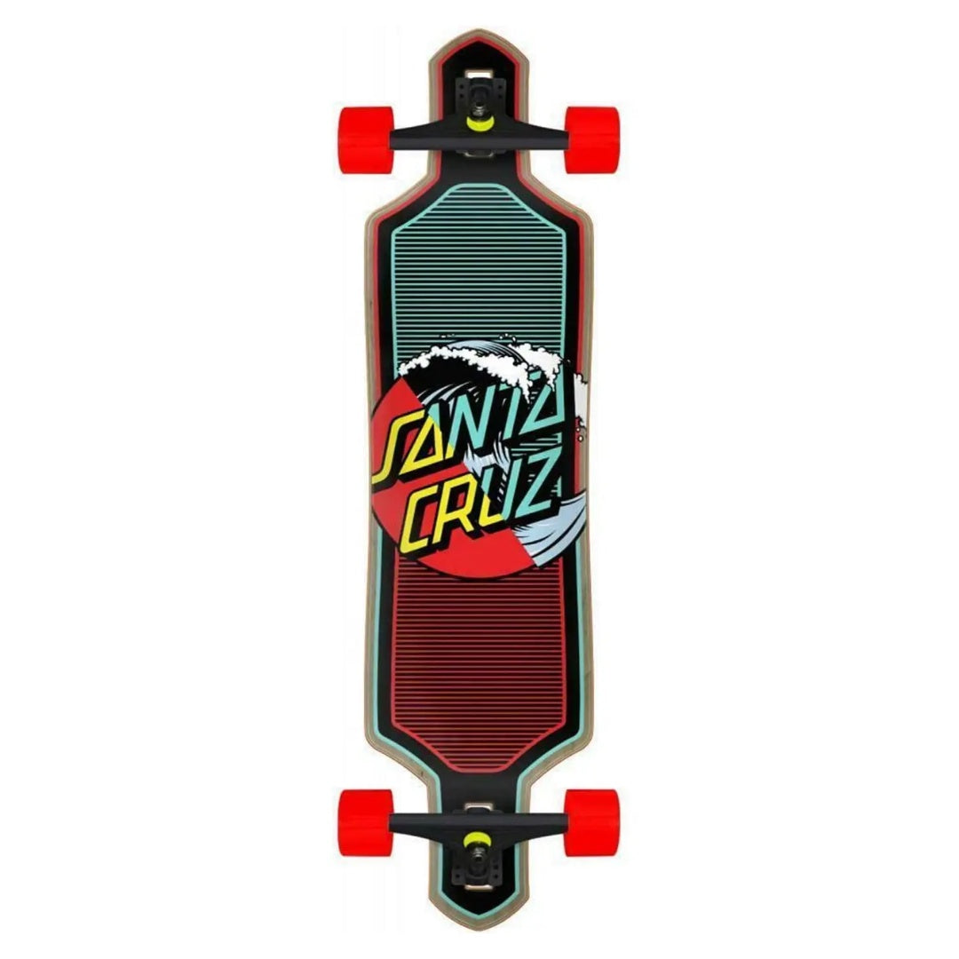 Santa Cruz S-Cruz Wave Dot 9.0 Splice Drop Complete