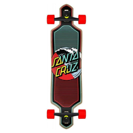 Santa Cruz S-Cruz Wave Dot 9.0 Splice Drop Complete