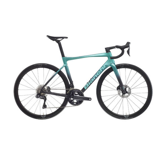 Bianchi Bike 12s Campag  Super Record W/Less EPS  With Bora WTO