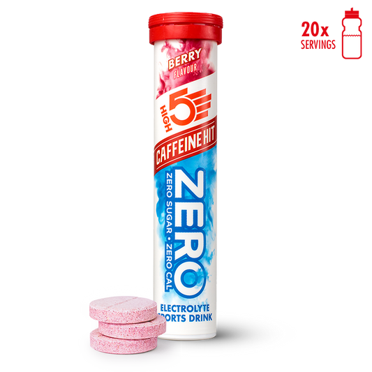 High 5 Energy Tabs Zero Caff Hit Berry