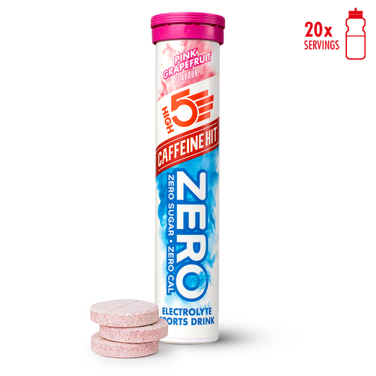 High 5 Energy Tabs Zero Caff Hit Pink Grapefruit