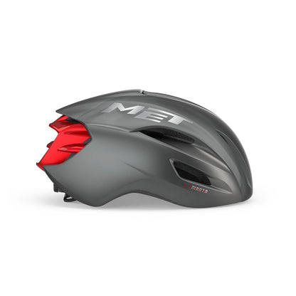 Met Helmet Manta Mips Silver Red